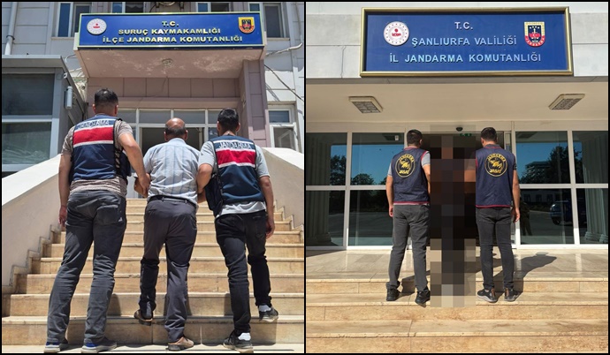 ŞANLIURFA'DA HAPİS CEZASI BULUNAN 2 FİRARİ YAKALANDI