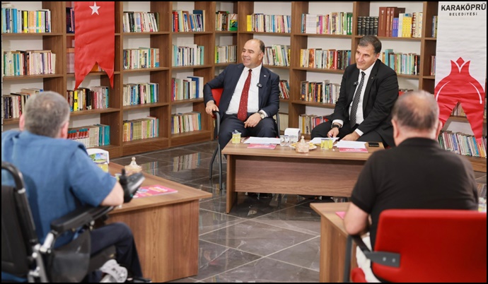 Karaköprü’de Emeklilerle Açık Oturum Buluşması