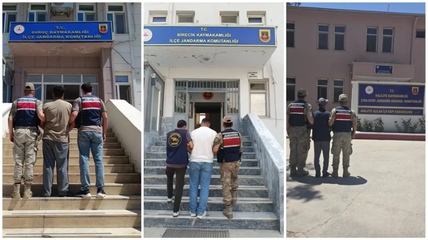 Şanlıurfa'da Hakkında Kesinleşmiş Hapis Cezası Bulunan 2 Hükümlü Yakalandı