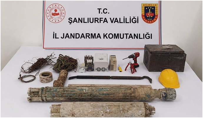 Birecik’te dalgıç pompası hırsızlığına ilişkin 2 şüpheli yakalandı