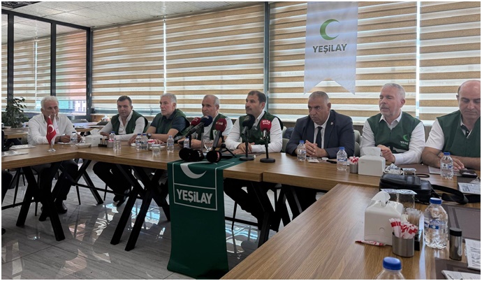 Yeşilay Şanlıurfa Basınla Buluştu, Üç Yıllık Çalışmalarını Anlattı