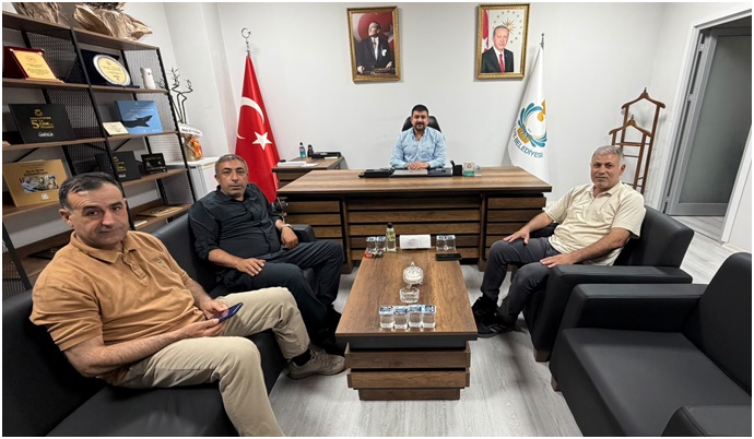 Rha Ajans Yönetiminden Haliliye Basın Müdürü Hocaoğlu’na Hayırlı Olsun Ziyareti