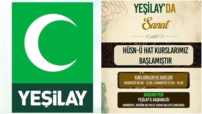 Yeşilay Şanlıurfa'dan ücretsiz yaz sanat kursları