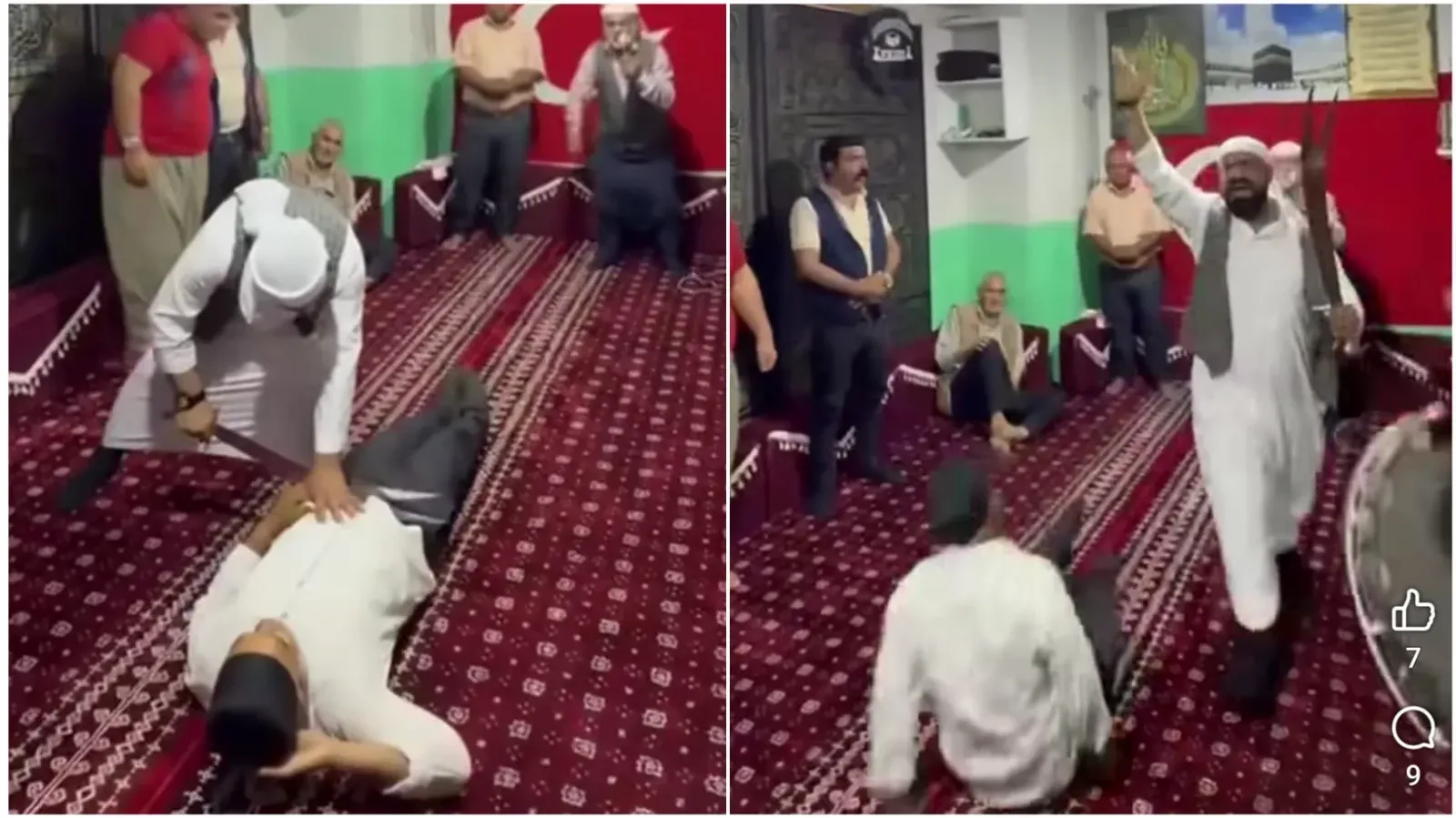 Gören Bir Daha Baktı! Şanlıurfa'da Tartışma Yaratan Zikir Görüntüleri