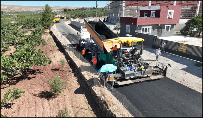  Büyükşehir, Açıksu Caddesi’nde Yol Kalitesini Yükseltti