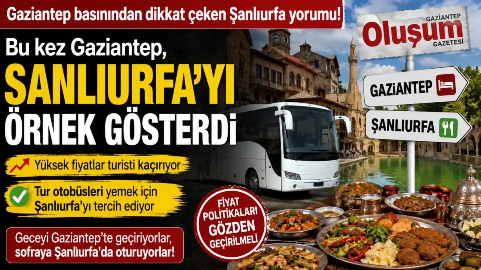 Bu Kez Gaziantep, Şanlıurfa'yı Örnek Gösterdi: İşte Nedeni