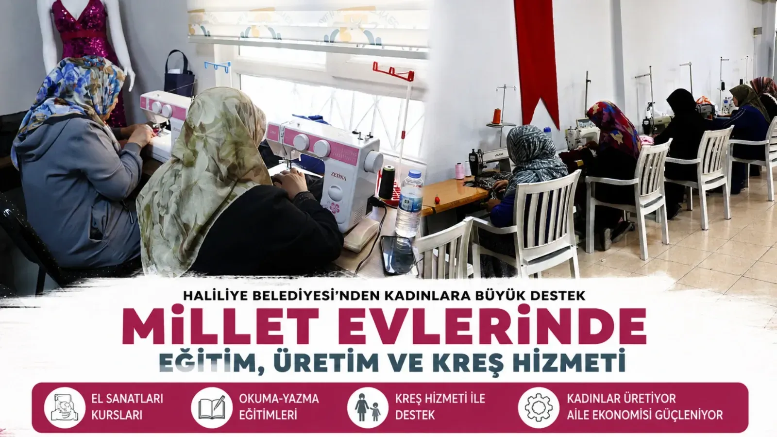 Haliliye'de Kadınlar Üretiyor, Öğreniyor, Güçleniyor
