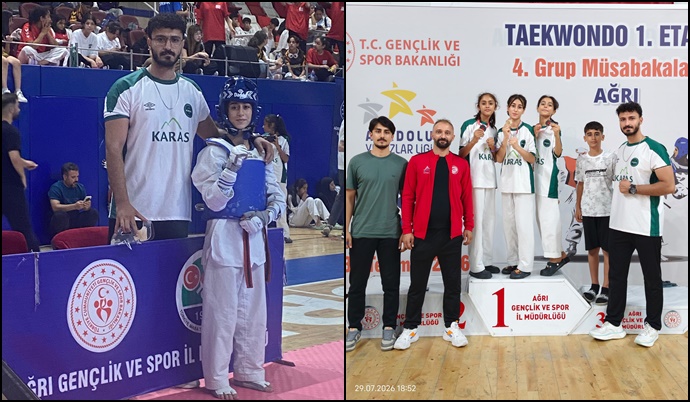 KARAS, Taekwondo ANA Ligi'nde Şanlıurfa'nın Gururu Oldu
