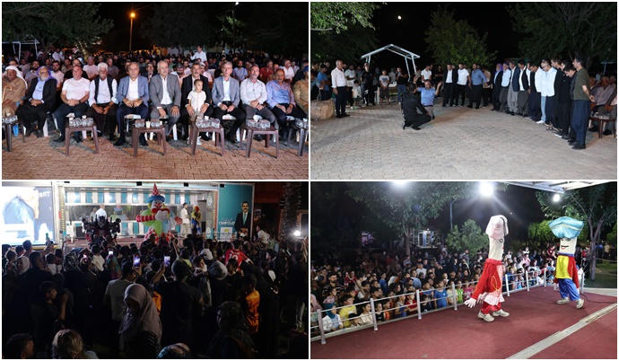 HALİLİYE BELEDİYESİ YAZ KONSERLERİ VE ÇOCUK ŞENLİKLERİ SÜRÜYOR