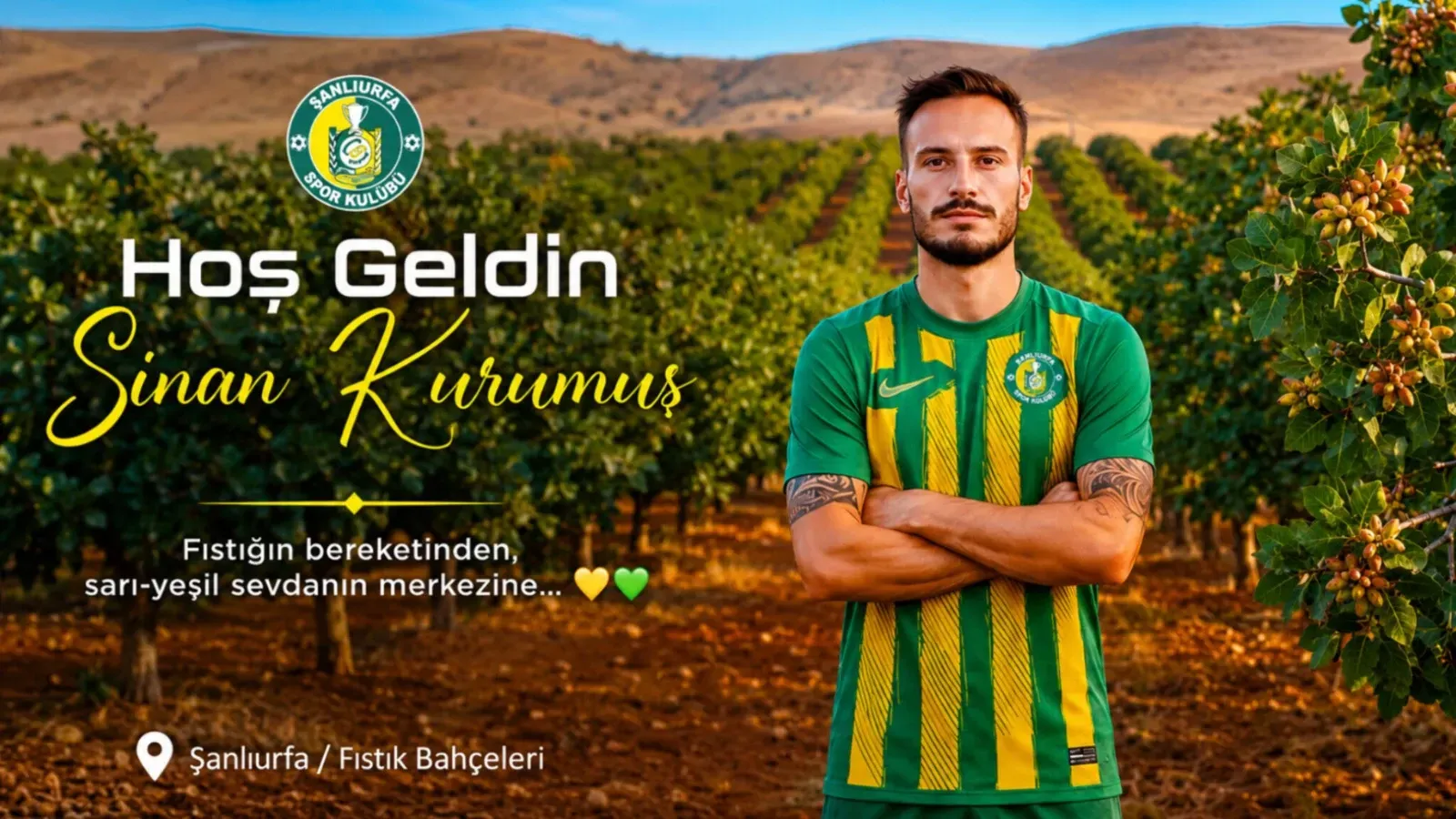 Şanlıurfaspor, Sinan Kurumuş ile yeniden anlaştı