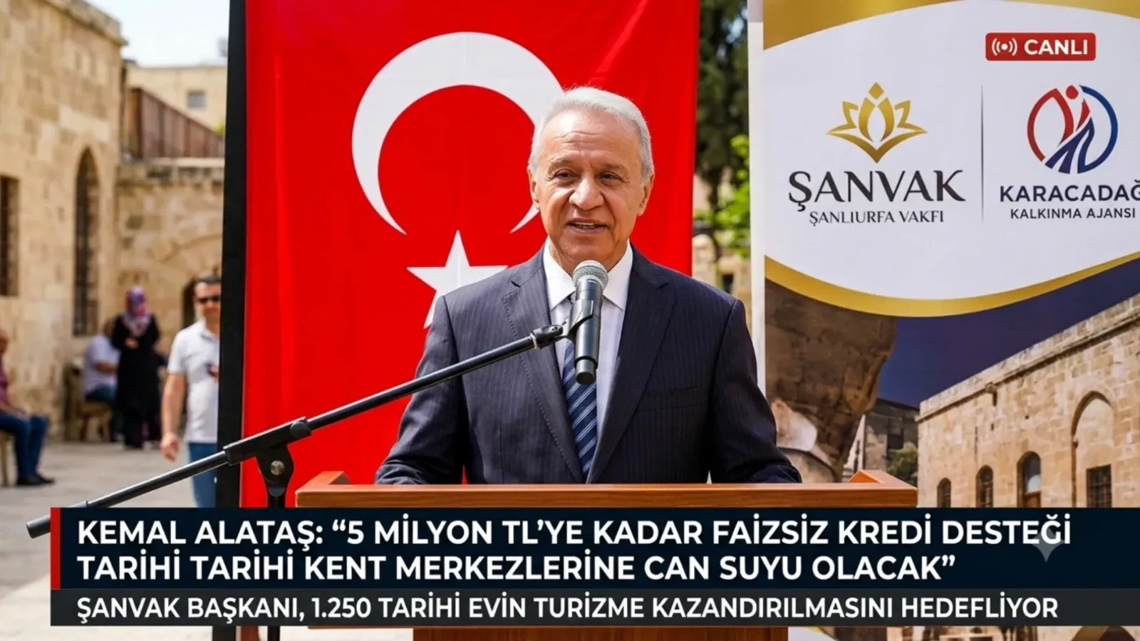 Alataş'tan Şanlıurfa Turizmi İçin Kritik Çağrı: '50 Oda Şartı Kaldırılsın'