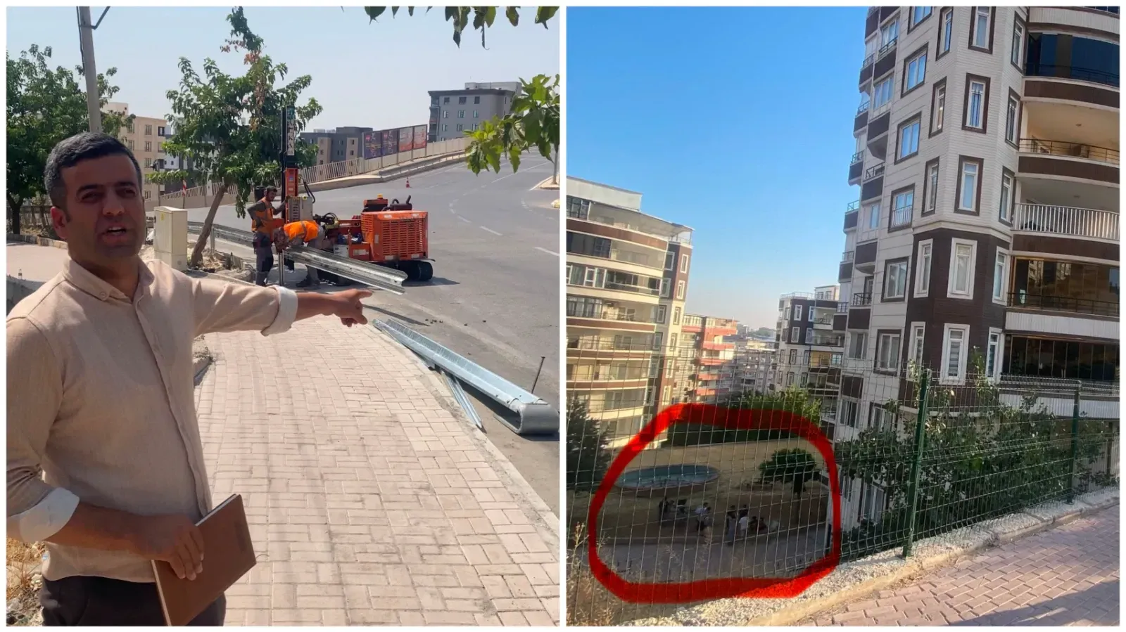 Muhtarın Önceden Aldırdığı Önlem Olası Faciayı Engelledi! Bariyer Hayat Kurtardı