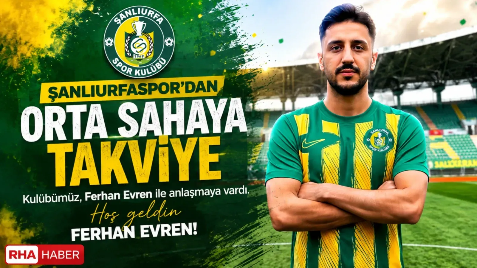 Şanlıurfaspor’dan Orta Sahaya Takviye