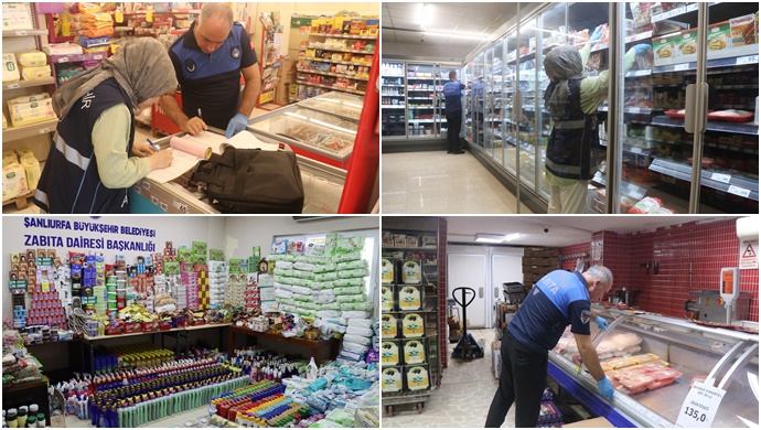 Büyükşehir Zabıtası, Market Raflarını Mercek Altına Aldı