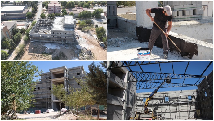 Harran Gençlik Merkezinde Çalışmalar Devam Ediyor