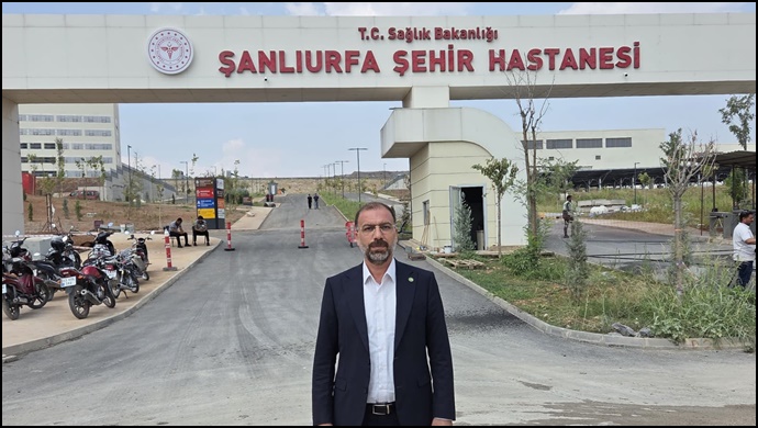 HÜDA PAR Şanlıurfa İl Başkanı Polat: 11 Yıldır Tamamlanamayan Şehir Hastanesi Tepki Çekiyor