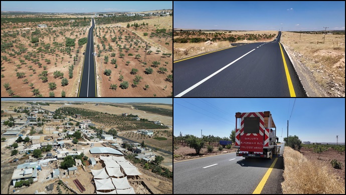 Şanlıurfa OSB–Bozova Grup Yolu Tamamlandı