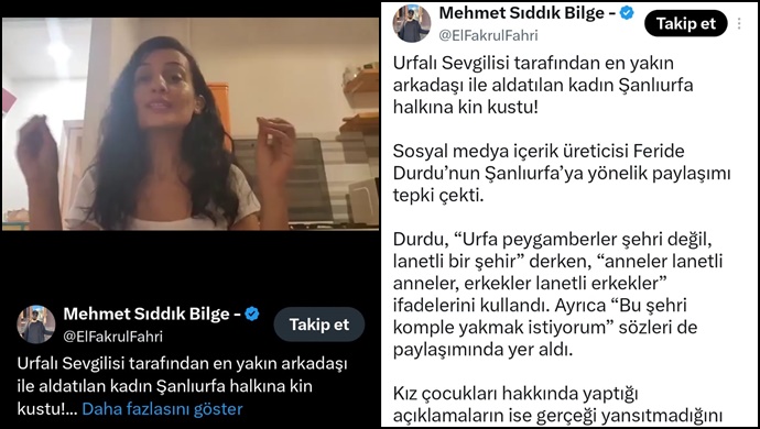 Şanlıurfalılılara yönelik tepki çeken sözlerin nedeni belli oldu! Gazeteci Bilge’den dikkat çeken iddia
