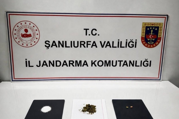 Karaköprü’de uyuşturucu operasyonunda 2 şüpheli gözaltına alındı