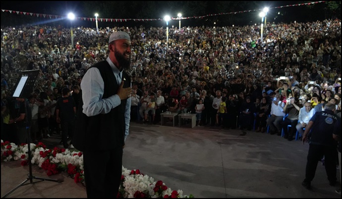 Celal Karatüre Kahta’yı Coşturdu: “Hu Der Allah” Yankılandı