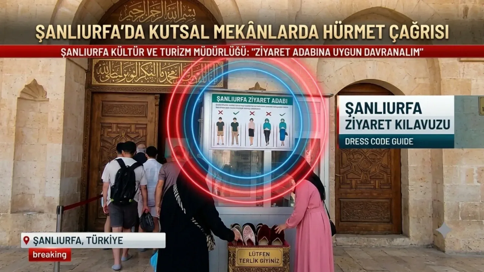 “Ayasofya’da Var, Mevlana’da Var, Urfa’da Neden Yok?” Kutsal Mekânlarda Ziyaret Adabı Çağrısı