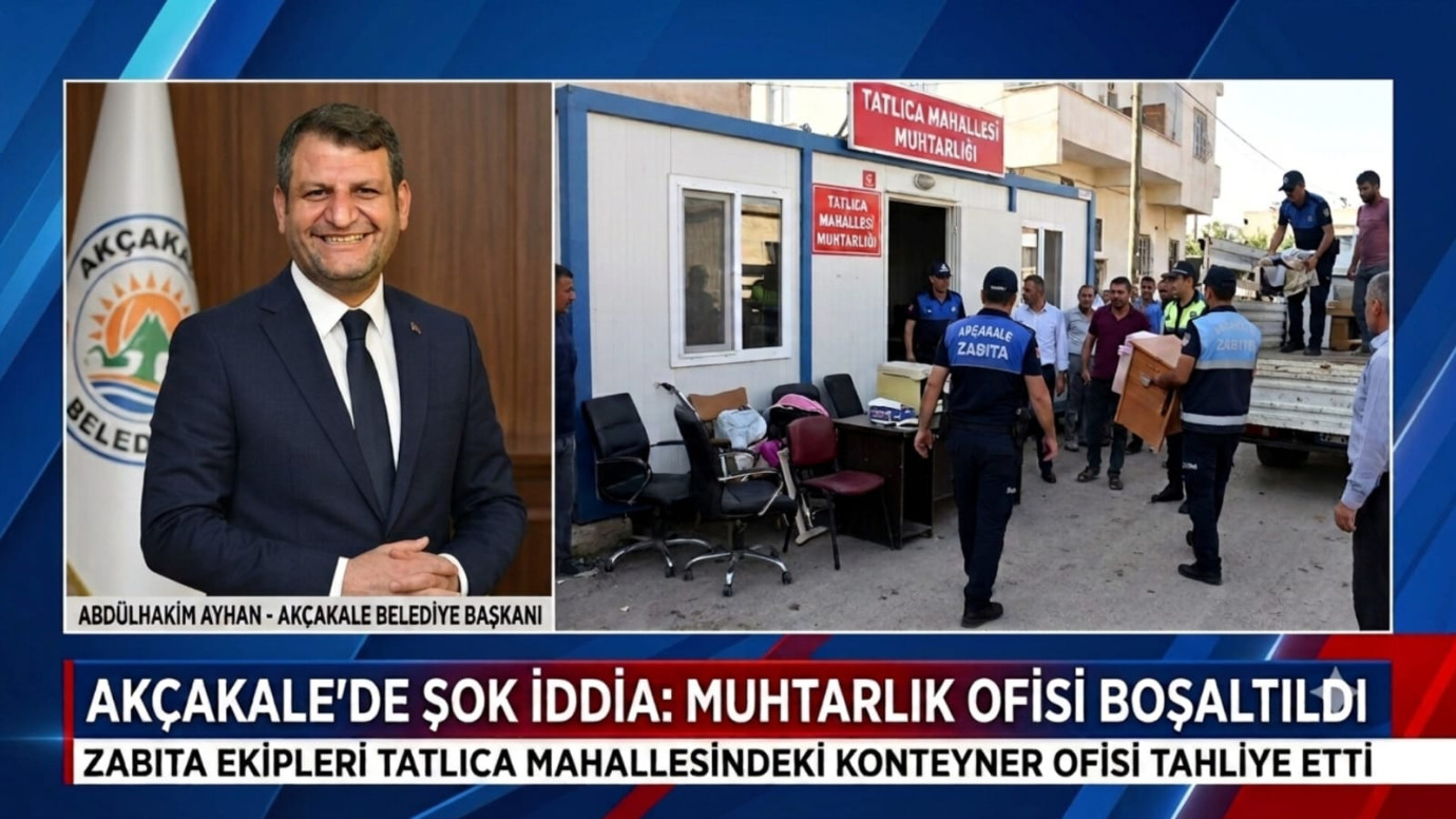 Akçakale’de Şok İddia: Hizmet İstedim, Muhtarlık Ofisimi Boşalttılar-(VİDEO)
