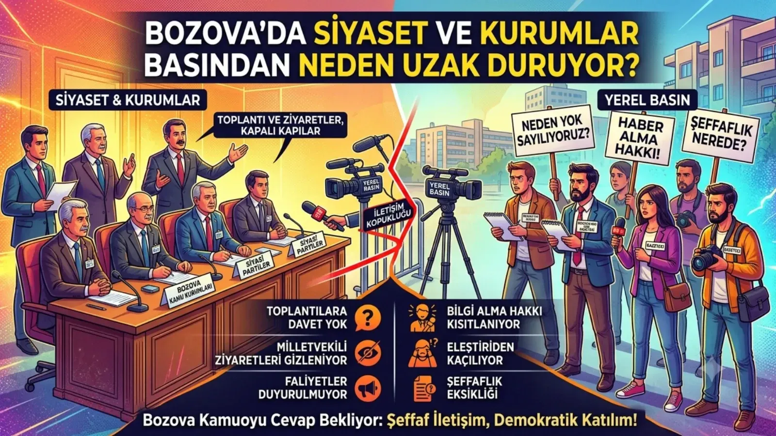Bozova’da Siyaset ve Kurumlar Basından Neden Uzak Duruyor?