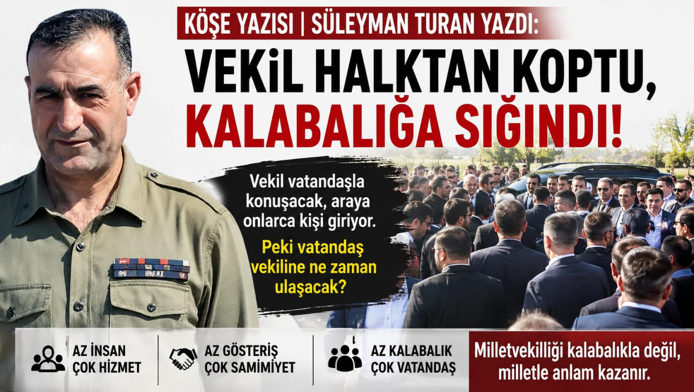 Vekil Halktan Koptu, Kalabalığa Sığındı!
