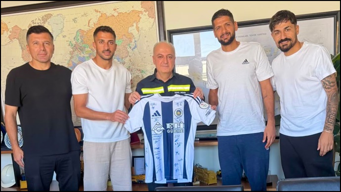 Mazıdağı Fosfat Spor’dan Eti Bakır’a Anlamlı Ziyaret