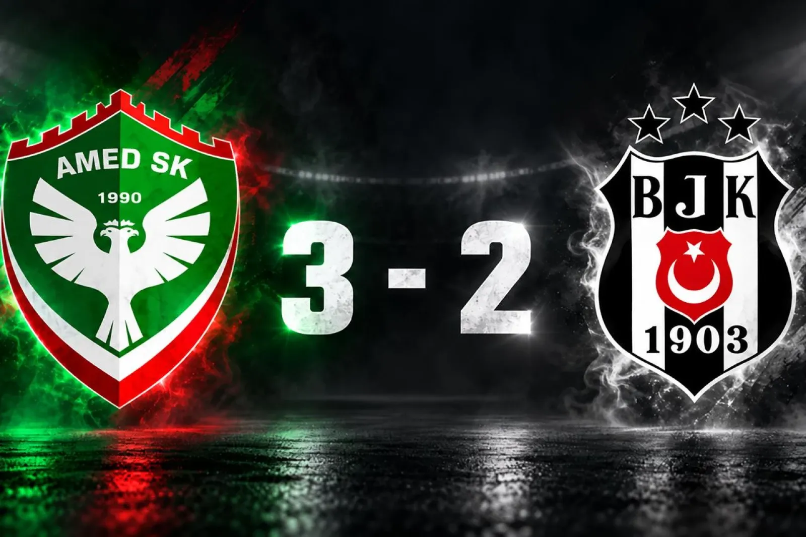 Beşiktaş Amedspor’un temaslı ve agresif oyununa yenildi ANALİZ