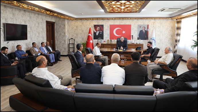 Eyyübiye’de muhtar ve vatandaşların talepleri dinlendi