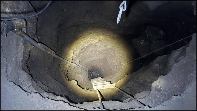Eyyübiye'de evin içinde 25 metrelik kaçak kazı: 2 şüpheli yakalandı
