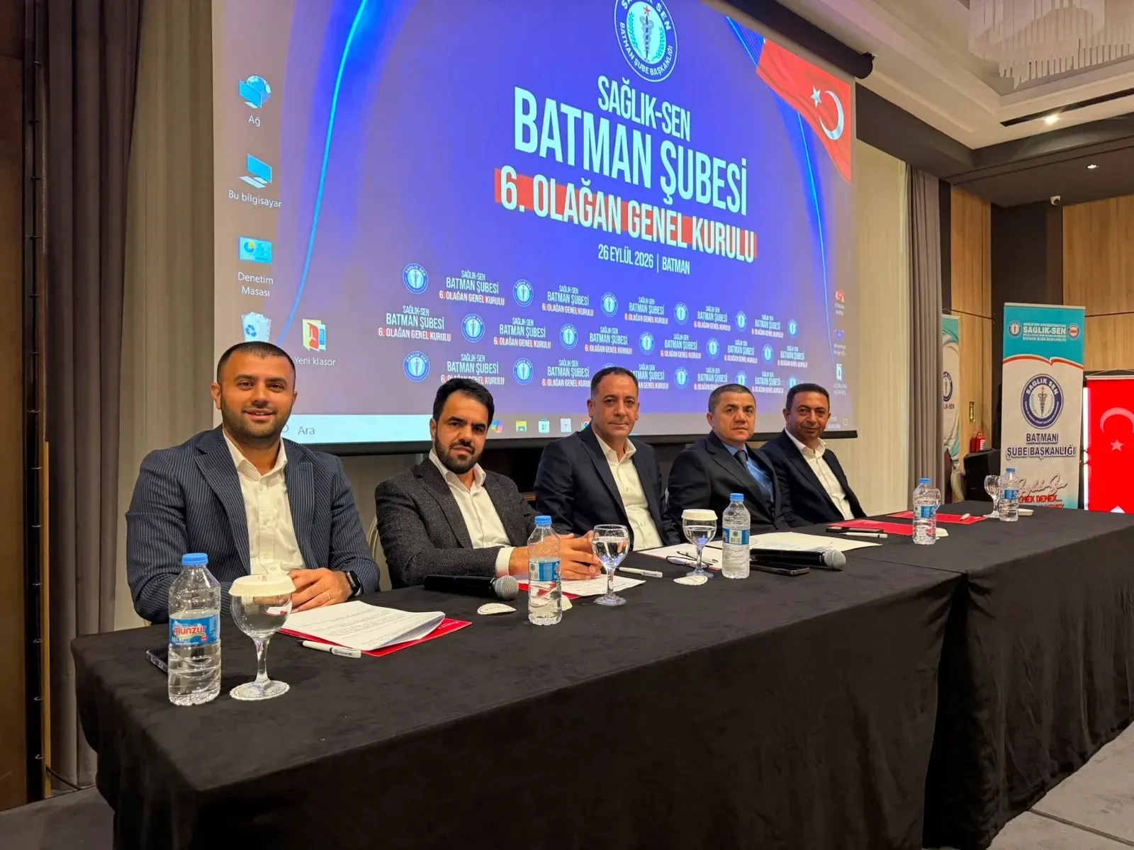 Sağlık-Sen Şanlıurfa Şube Başkanı Yabir, Batman’daki kongreye katıldı