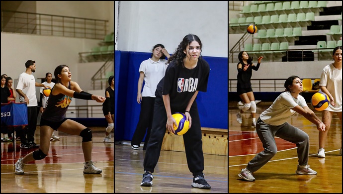 Amedspor Kadın Voleybol Akademisi Seçmeleri Başladı