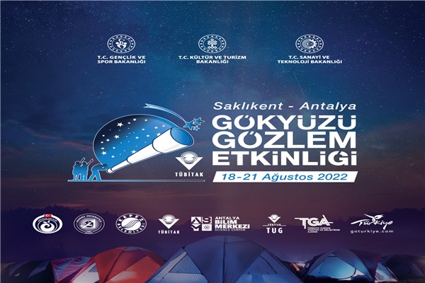 2022 yılı Gökyüzü Gözlem Etkinlikleri'nin son durağı Antalya