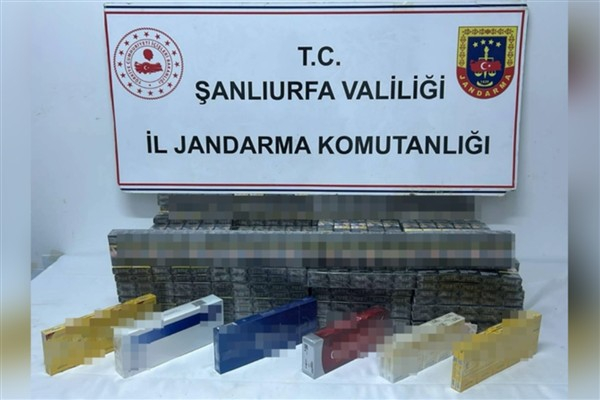 Şanlıurfa’da kaçak tütün ve alkol operasyonu