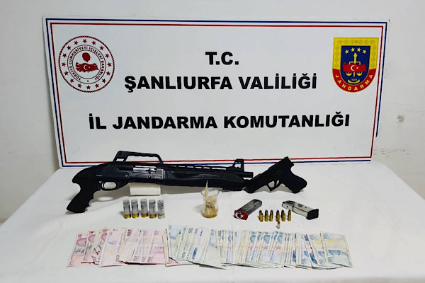 Şanlıurfa’da narkotik operasyonu