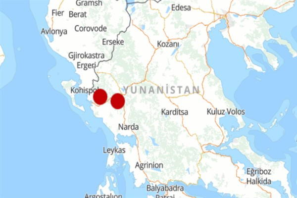 Yunasitan'da peş peşe deprem