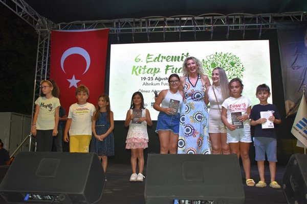 6. Edremit Kitap Fuarı, beşinci gününde 