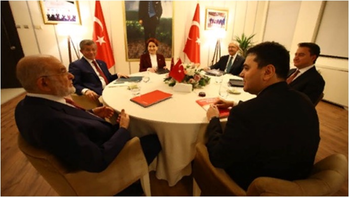 6 muhalefet lideri üçüncü kez bir araya geldi