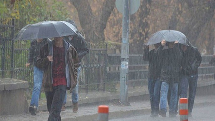 9 kent için sağanak yağış uyarısı