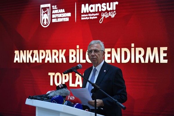ABB Başkanı Yavaş: “ANKAPARK’ın geleceğine Ankara halkı karar verecek”