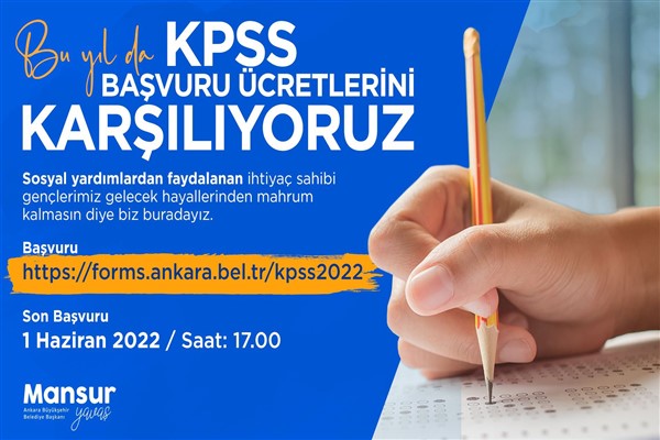 ABB’den KPSS ücreti desteği 