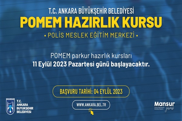 ABB’nin Parkur hazırlık kursları için başvuruları başlıyor