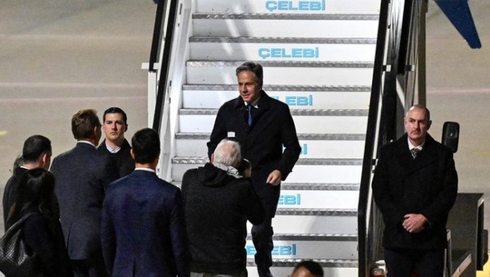 ABD Dışişleri Bakanı Blinken, Türkiye'ye geldi