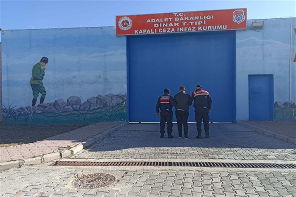 Afyonkarahisar'da kesinleşmiş hapis cezası bulunan şahıs yakalandı