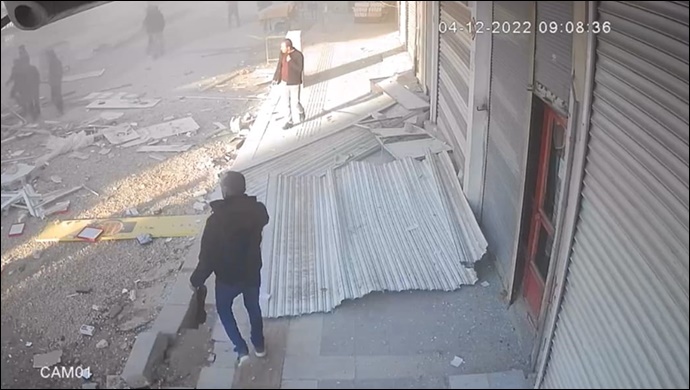 Akçakale'deki patlamanın  görüntüleri ortaya çıktı!-(VİDEO)