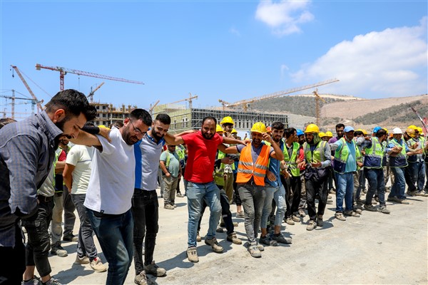 Akkuyu Nükleer, Akkuyu NGS inşaat işçilerinin Kurban Bayramı'nı kutladı