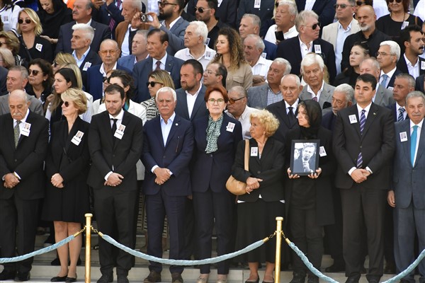 Akşener, Necmettin Cevheri için düzenlenen cenaze törenine katıldı