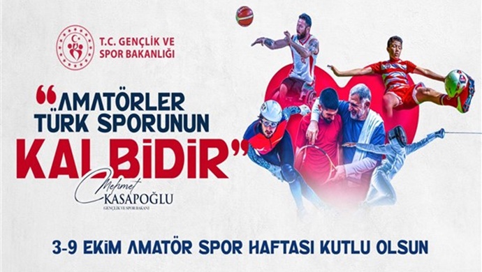 Amatör Spor Haftası etkinlikleri programı belli oldu